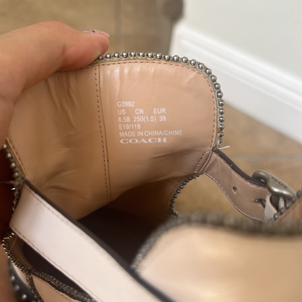 Coach Pippa leather booties - Picture 9 of 10